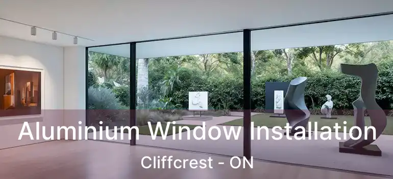  Aluminium Window Installation Cliffcrest - ON
