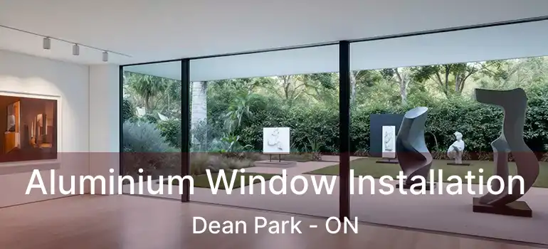  Aluminium Window Installation Dean Park - ON