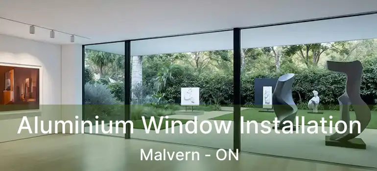  Aluminium Window Installation Malvern - ON