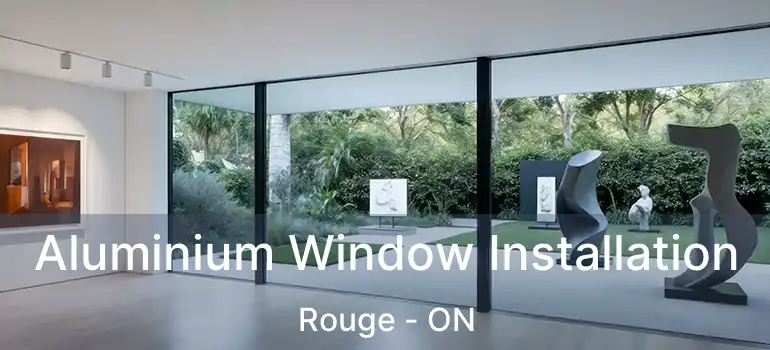  Aluminium Window Installation Rouge - ON