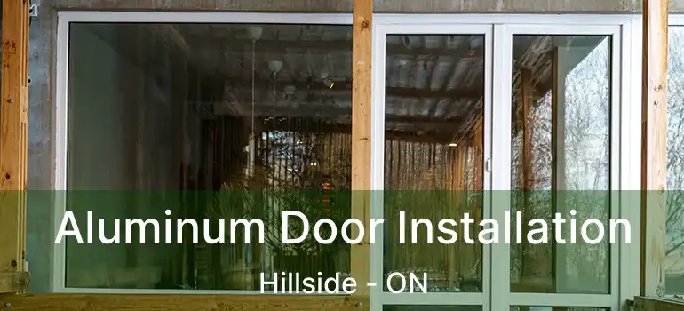  Aluminum Door Installation Hillside - ON