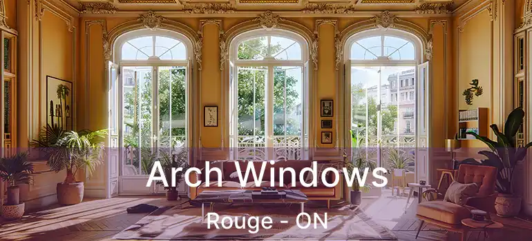  Arch Windows Rouge - ON
