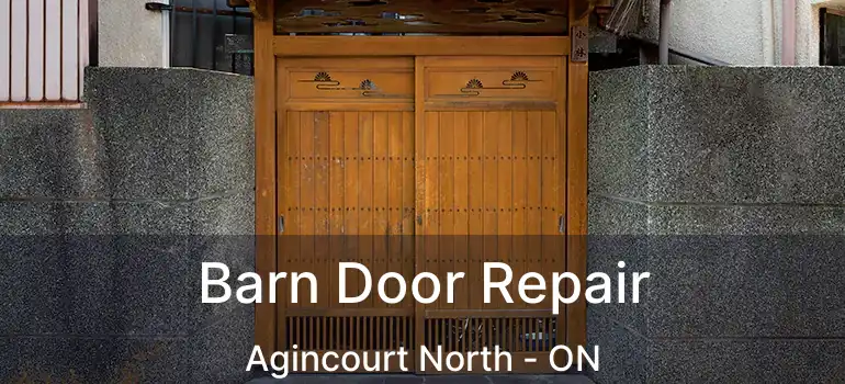  Barn Door Repair Agincourt North - ON