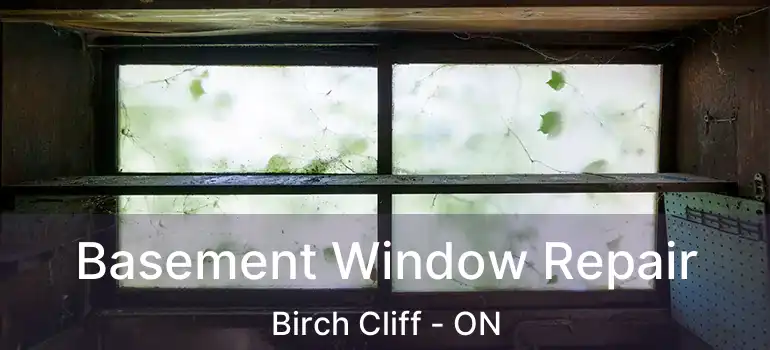  Basement Window Repair Birch Cliff - ON