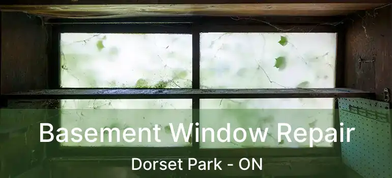  Basement Window Repair Dorset Park - ON