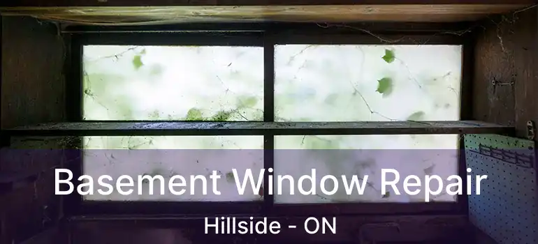  Basement Window Repair Hillside - ON
