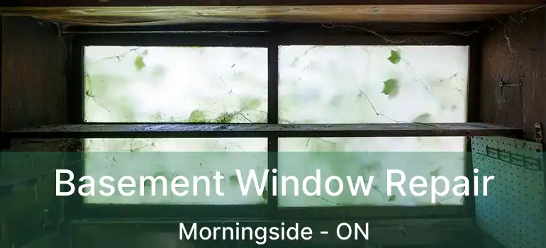  Basement Window Repair Morningside - ON