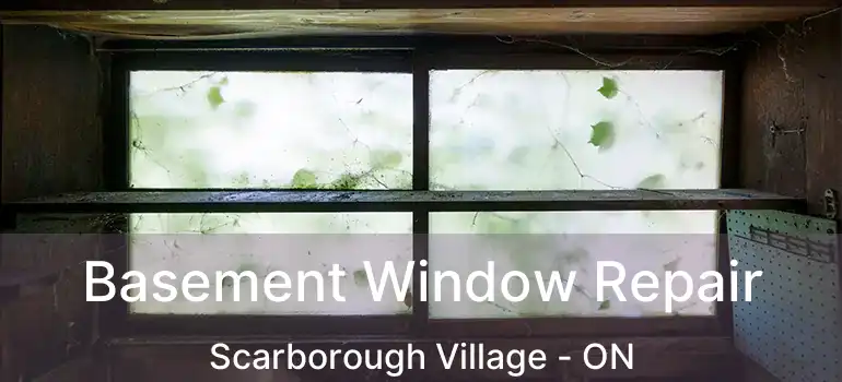  Basement Window Repair Scarborough Village - ON