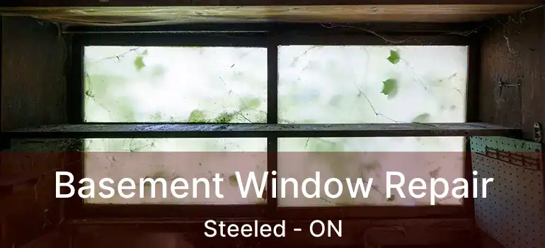  Basement Window Repair Steeled - ON