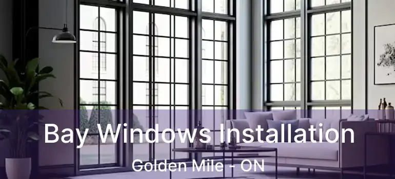  Bay Windows Installation Golden Mile - ON