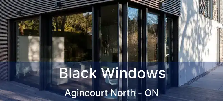  Black Windows Agincourt North - ON