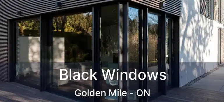  Black Windows Golden Mile - ON