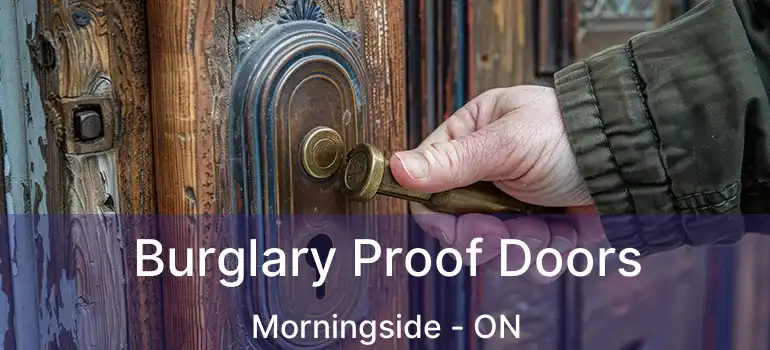  Burglary Proof Doors Morningside - ON