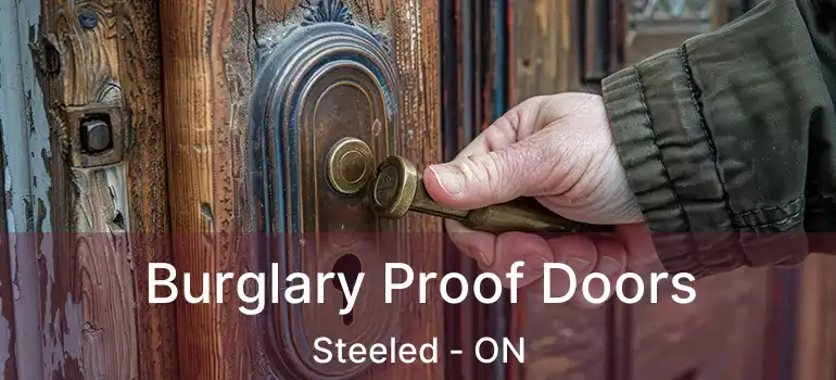  Burglary Proof Doors Steeled - ON