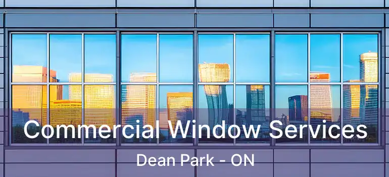  Commercial Window Services Dean Park - ON