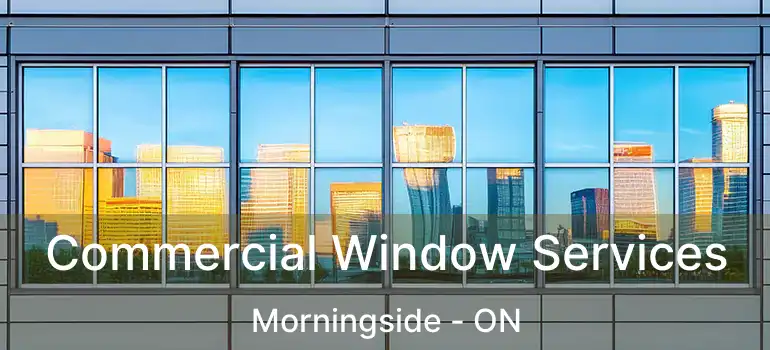  Commercial Window Services Morningside - ON