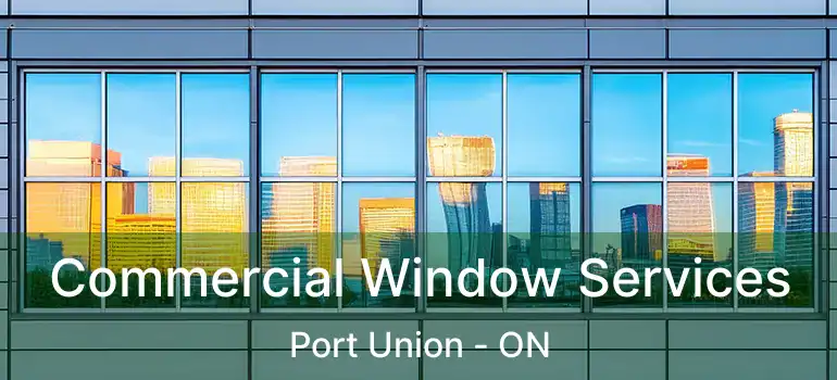  Commercial Window Services Port Union - ON