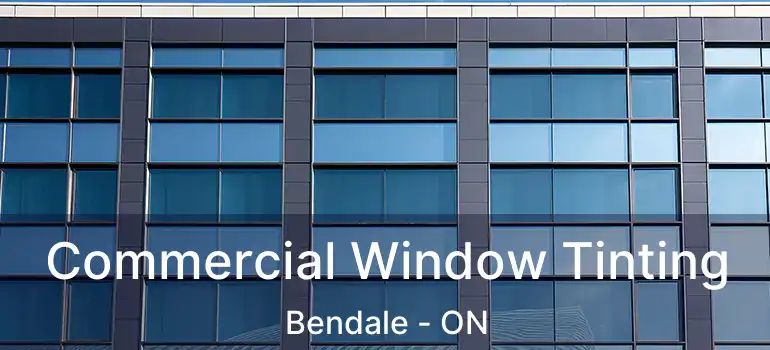  Commercial Window Tinting Bendale - ON