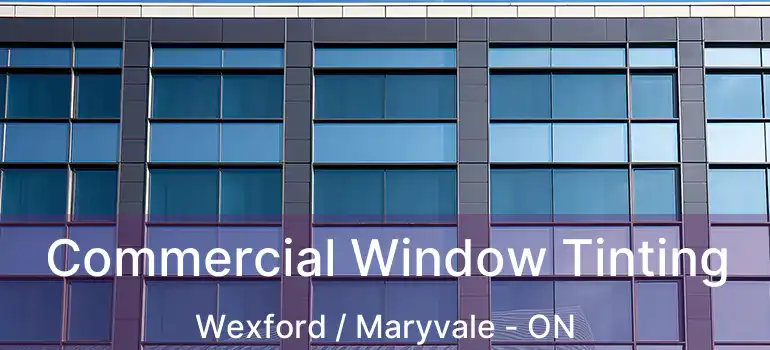  Commercial Window Tinting Wexford / Maryvale - ON