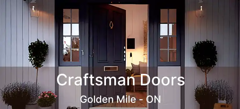  Craftsman Doors Golden Mile - ON
