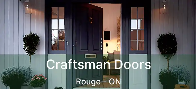 Craftsman Doors Rouge - ON