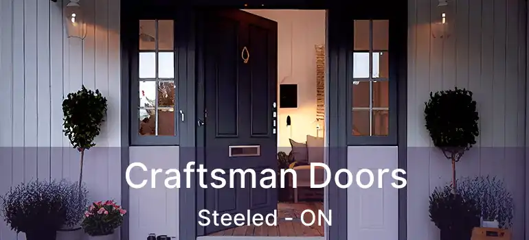  Craftsman Doors Steeled - ON