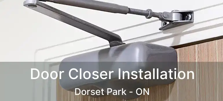  Door Closer Installation Dorset Park - ON
