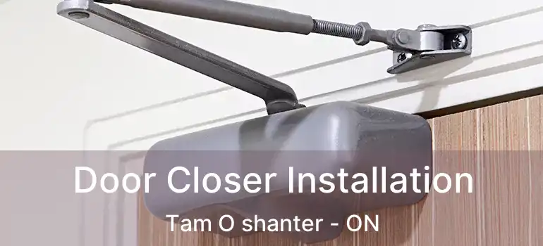  Door Closer Installation Tam O shanter - ON