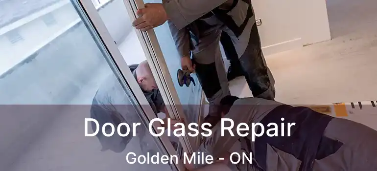 Door Glass Repair Golden Mile - ON