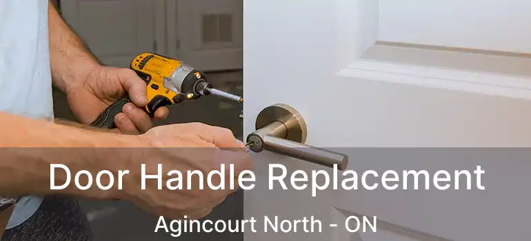  Door Handle Replacement Agincourt North - ON