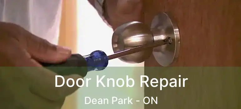  Door Knob Repair Dean Park - ON