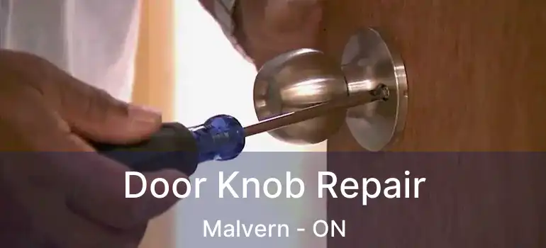  Door Knob Repair Malvern - ON