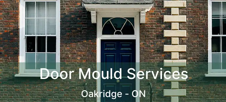  Door Mould Services Oakridge - ON