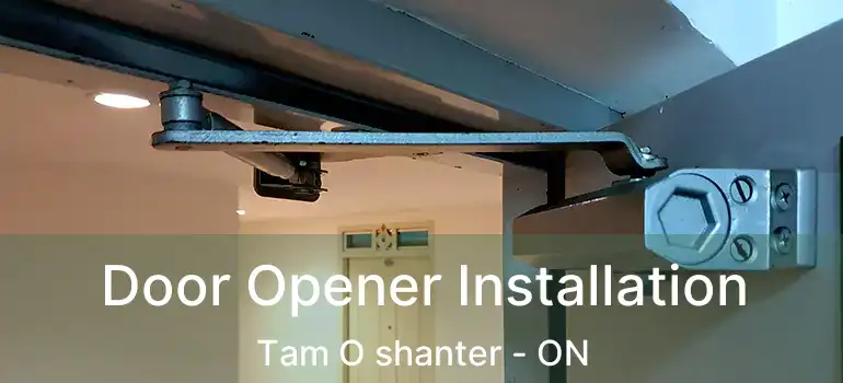 Door Opener Installation Tam O shanter - ON