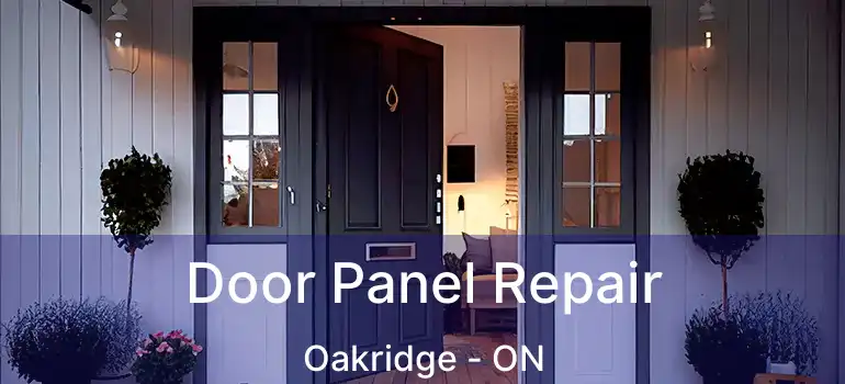  Door Panel Repair Oakridge - ON