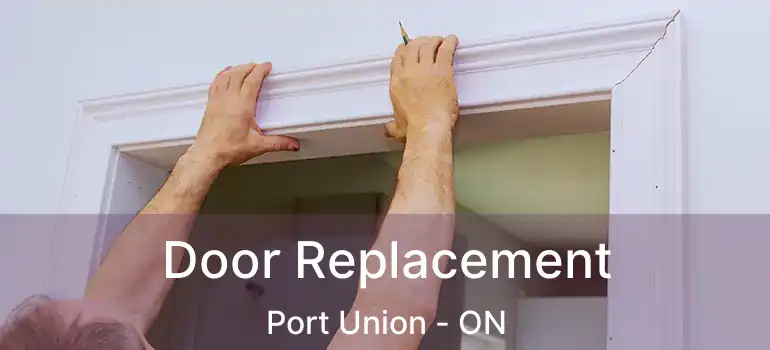  Door Replacement Port Union - ON
