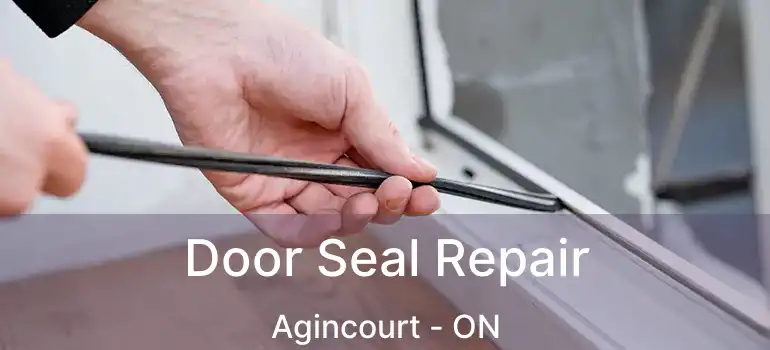 Door Seal Repair Agincourt - ON