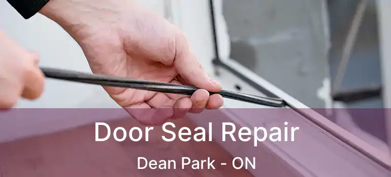  Door Seal Repair Dean Park - ON