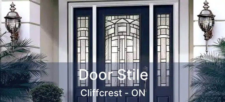  Door Stile Cliffcrest - ON