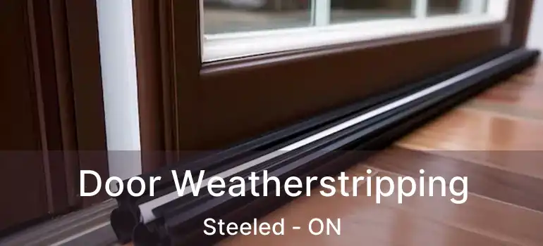  Door Weatherstripping Steeled - ON