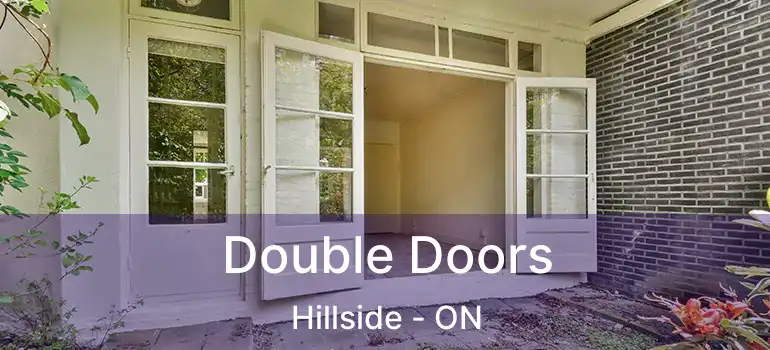  Double Doors Hillside - ON