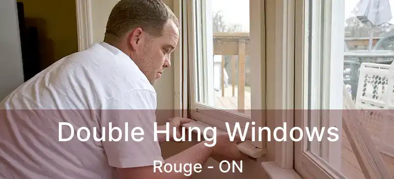  Double Hung Windows Rouge - ON