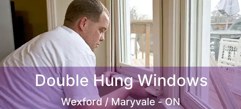  Double Hung Windows Wexford / Maryvale - ON