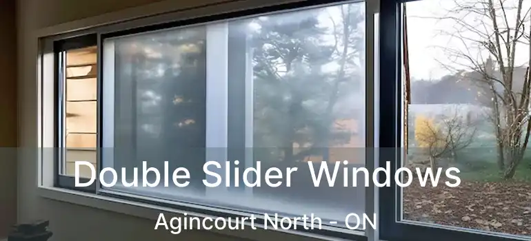  Double Slider Windows Agincourt North - ON