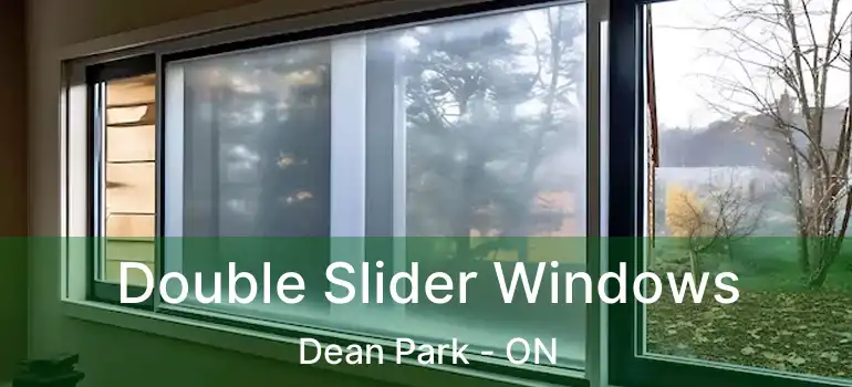  Double Slider Windows Dean Park - ON