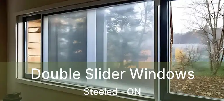  Double Slider Windows Steeled - ON