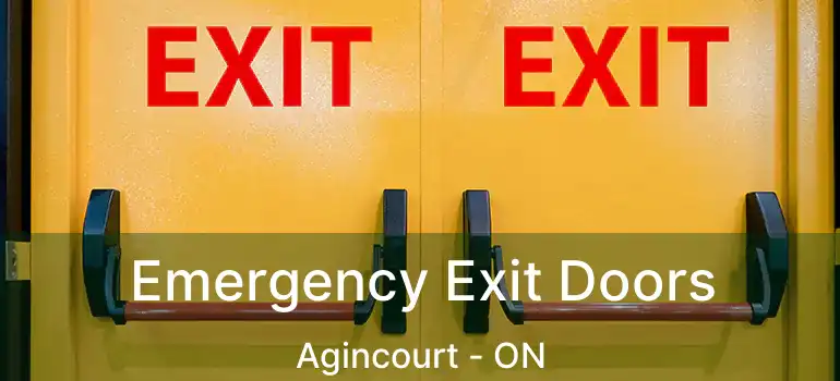  Emergency Exit Doors Agincourt - ON