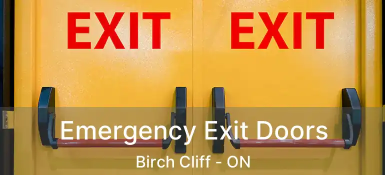  Emergency Exit Doors Birch Cliff - ON