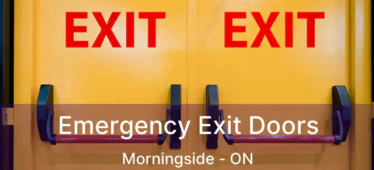  Emergency Exit Doors Morningside - ON