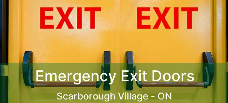  Emergency Exit Doors Scarborough Village - ON